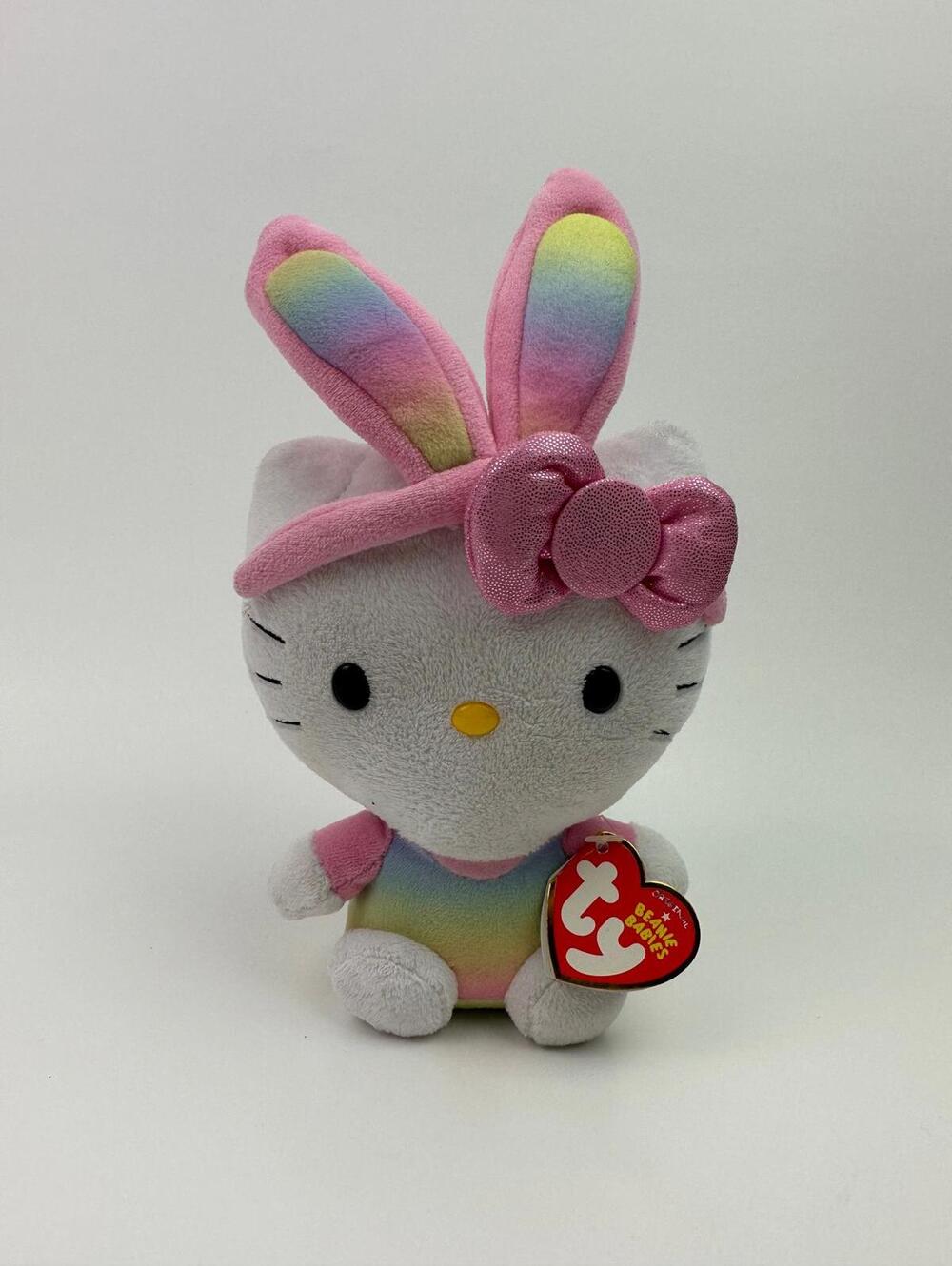 Ty Beanie Baby Vintage "Hello Kitty” the Hello Kitty Plush Bunny Ears (5.5 inch)